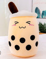 Creative Simulation Milk Tea Plush Toy Cup Pillow Cute Funny Doll Pearl Milk Tea Cup Cool Creative Decoration