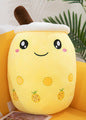 Creative Simulation Milk Tea Plush Toy Cup Pillow Cute Funny Doll Pearl Milk Tea Cup Cool Creative Decoration